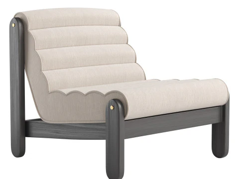 Magira Armchair By Kave Home 3D Model
