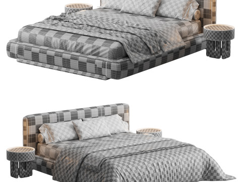 Gippo ベッド By Luzaror 3Dモデル