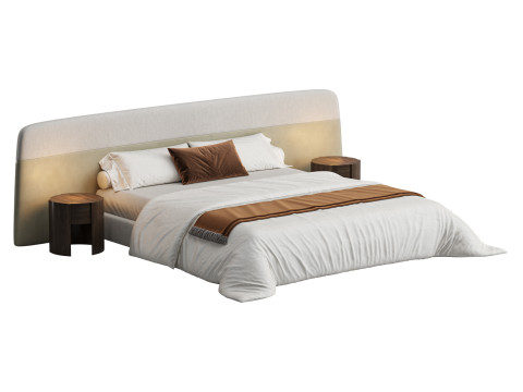 Luzaro'dan temel yatak 3D Model