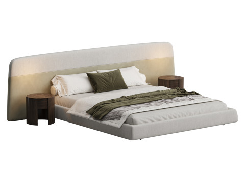 Luzaro'dan temel yatak 3D Model