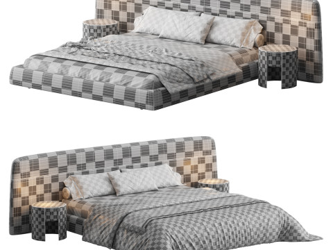 Luzaro'dan temel yatak 3D Model