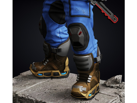 Realistic Super Mario 1-6 and 1-4 scales 3D Print Model 3D-printmodel