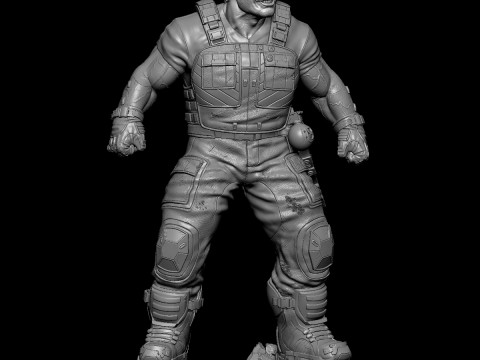 Realistic Super Mario 1-6 and 1-4 scales 3D Print Model 3D-printmodel