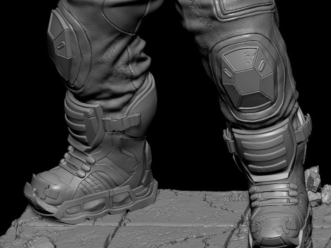Realistic Super Mario 1-6 and 1-4 scales 3D Print Model 3D-printmodel