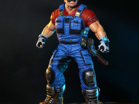 Realistic Super Mario 3D Print Model 1-6 and 1-4 scales 3D Принт Модель