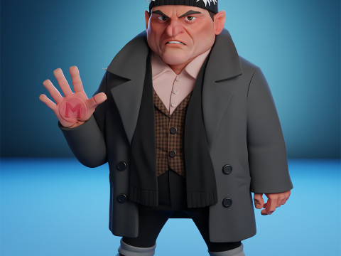 Stylized Harry Marv The Wet Bandits Home Alone 3D Print Model