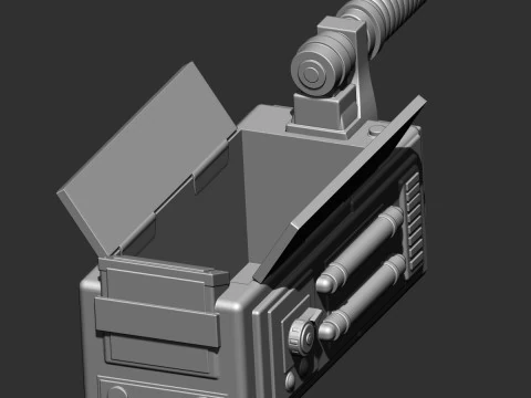 Ghostbusters Ghost Trap 1-6 scale - FREE 3D Print Model
