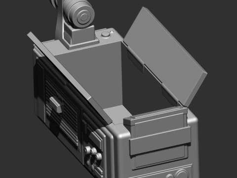 Ghostbusters Ghost Trap 1-6 scale - FREE 3D Print Model