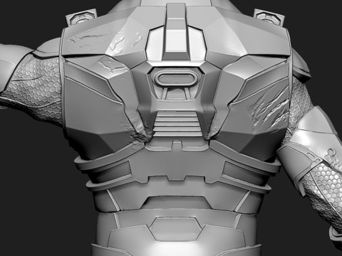Gordon Freeman vs Headcrab Half-Life 16 and 14 scale Modello di stampa 3D