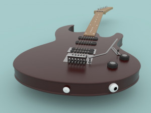 Electric guitar 3D 모델