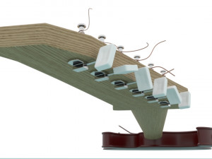 Electric guitar 3D 모델