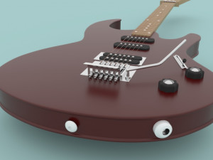 Electric guitar 3D 모델