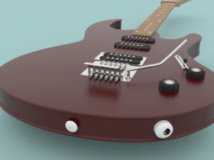 Electric guitar 3D Model