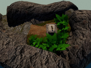 Stone altar Modelo 3D