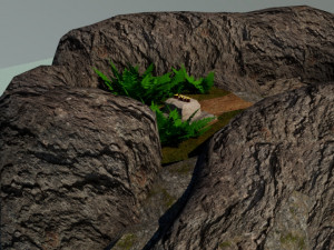 Stone altar Modelo 3D
