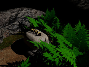 Stone altar Modelo 3D
