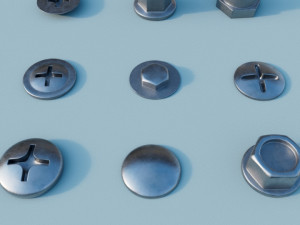Screws A Modèle 3D