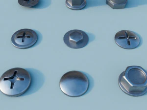 Screws A 3D Model