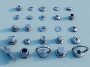 Screws A Modèle 3D