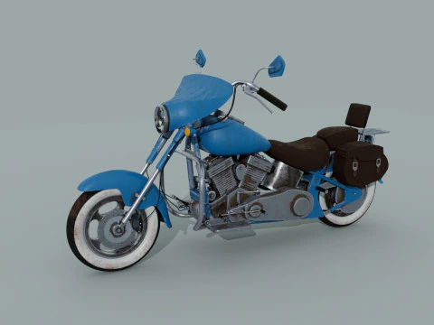 Motorcycle 3D Model