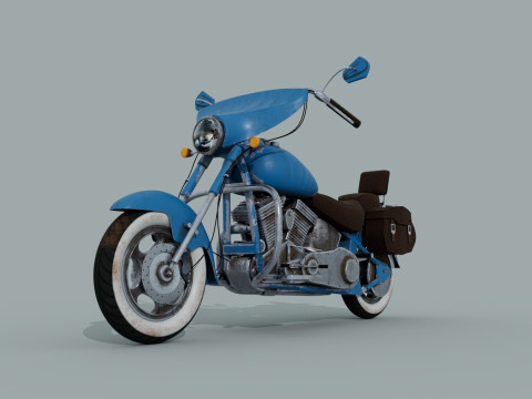 Motorcycle 3Dモデル