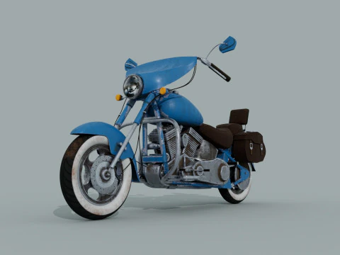 Motorcycle 3D Model