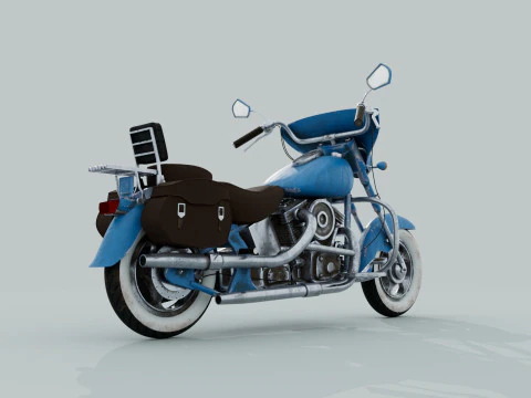 Motorcycle 3D Model