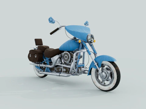 Motorcycle 3D Model