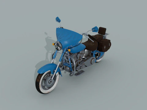 Motorcycle 3D Model