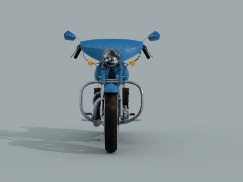 Motorcycle 3D Model