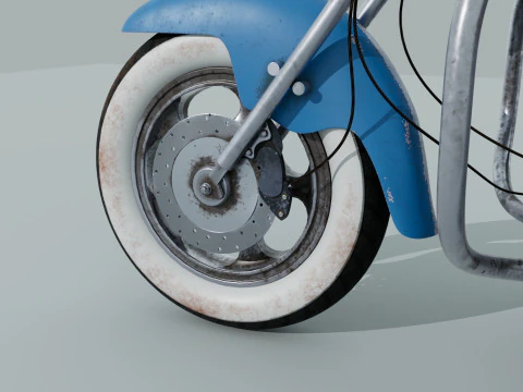 Motorcycle 3D Model