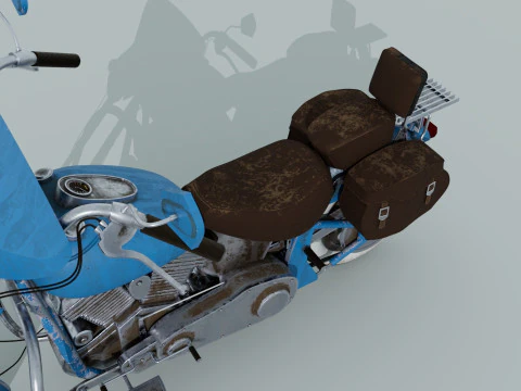Motorcycle 3D Model