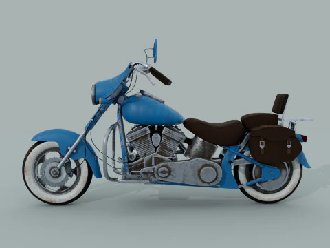 Motorcycle 3D Model