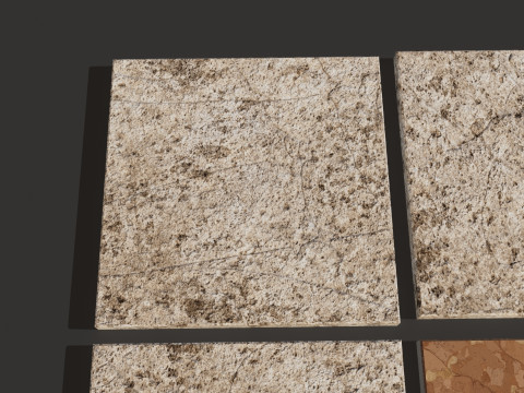 Stone tiles 3D 모델