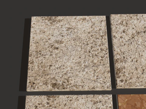 Kamienne płytki Model 3D