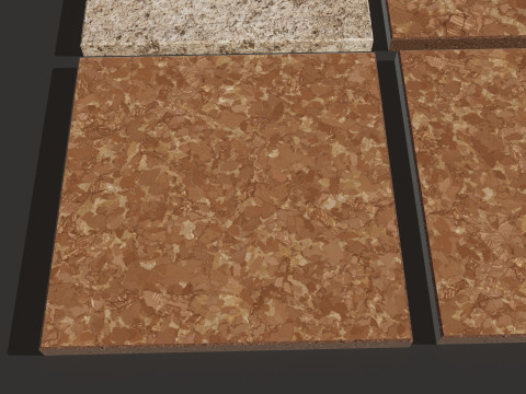 Stone tiles 3D 모델
