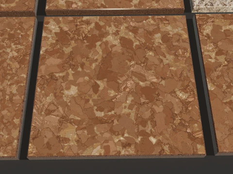 Kamienne płytki Model 3D