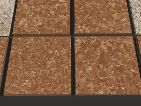 Stone tiles 3D 모델