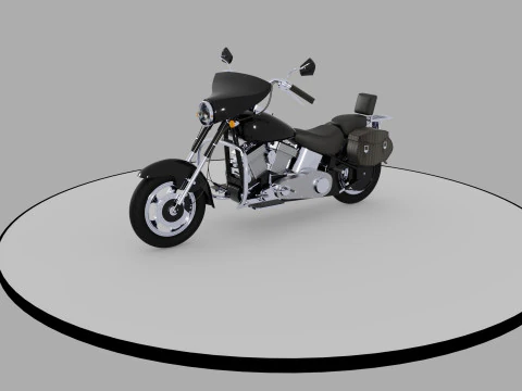 Motocicleta Modelo 3D