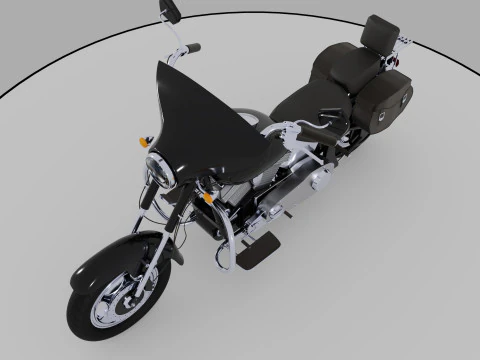 Motocicleta Modelo 3D