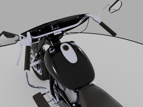 Motorcycle 3Dモデル