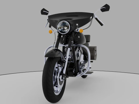 Motocicleta Modelo 3D
