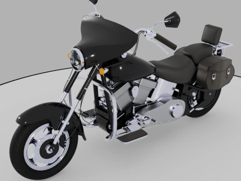 Motocicleta Modelo 3D