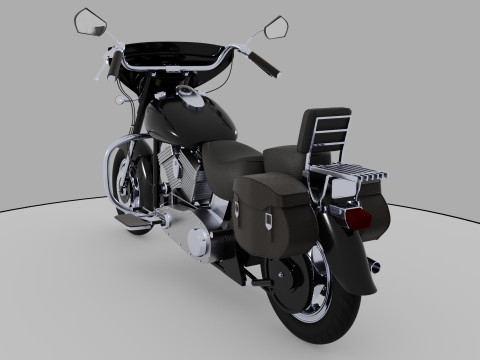 Motorcycle 3Dモデル