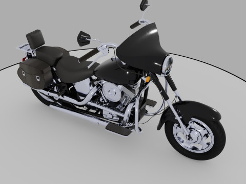 Motorcycle 3Dモデル