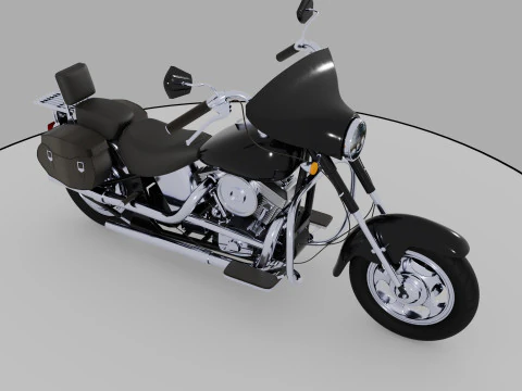 Motocicleta Modelo 3D