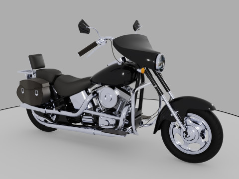 Motorcycle 3Dモデル