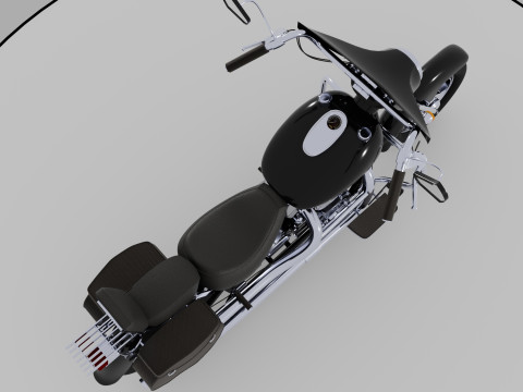 Motorcycle 3Dモデル