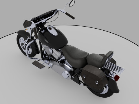 Motorcycle 3Dモデル