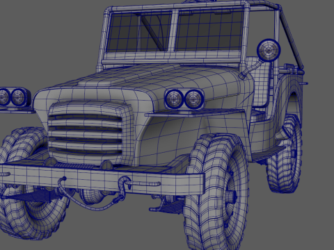 Survivalist red 3D Model